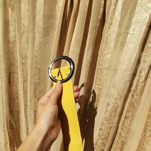 Yellow Retro Belt